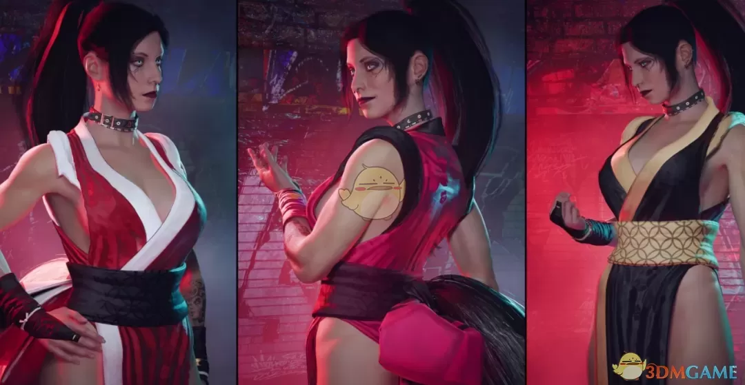 《赛博朋克2077》街头霸王火舞连衣裙MOD