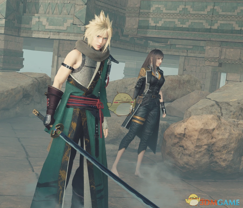 《最终幻想7：重生》克劳德的荣誉训练服MOD