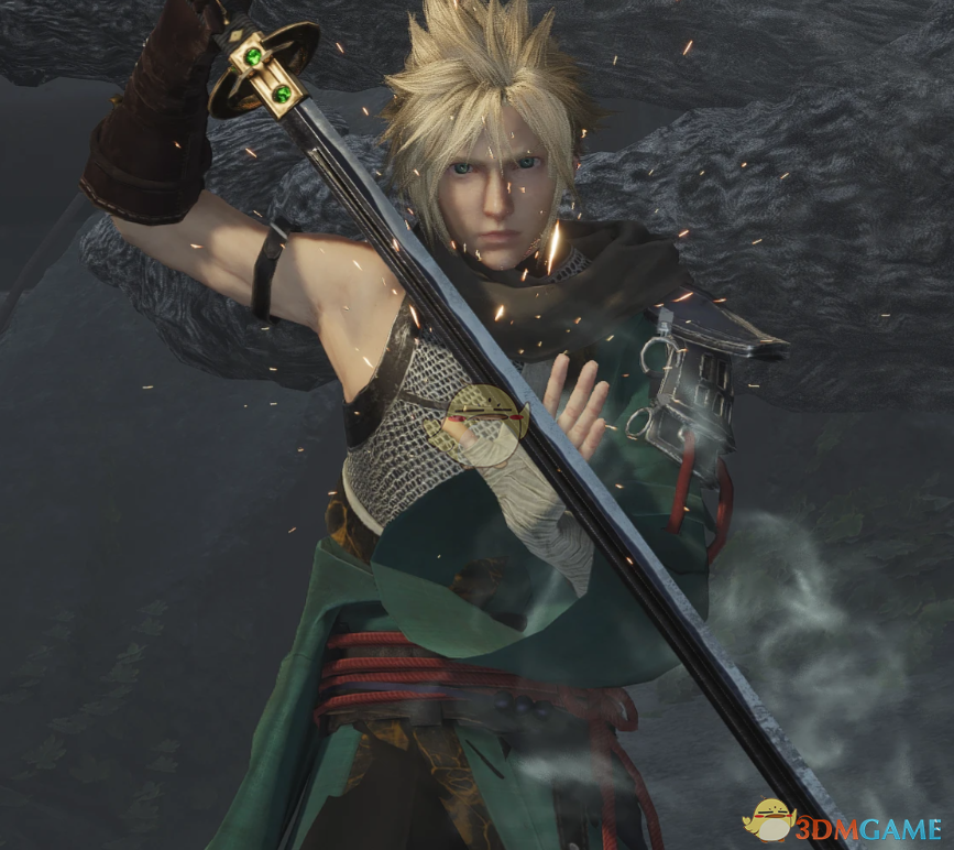 《最终幻想7：重生》克劳德的荣誉训练服MOD