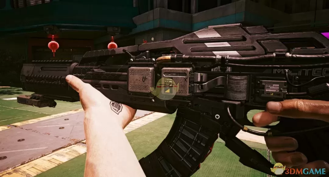 《赛博朋克2077》军用科技粒子束步枪MOD