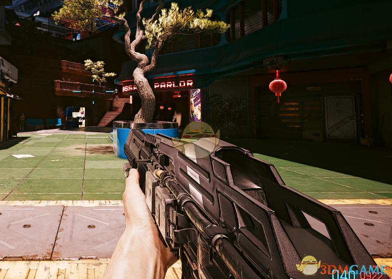 《赛博朋克2077》军用科技粒子束步枪MOD