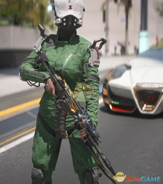 《赛博朋克2077》穿越火线AK47火麒麟MOD