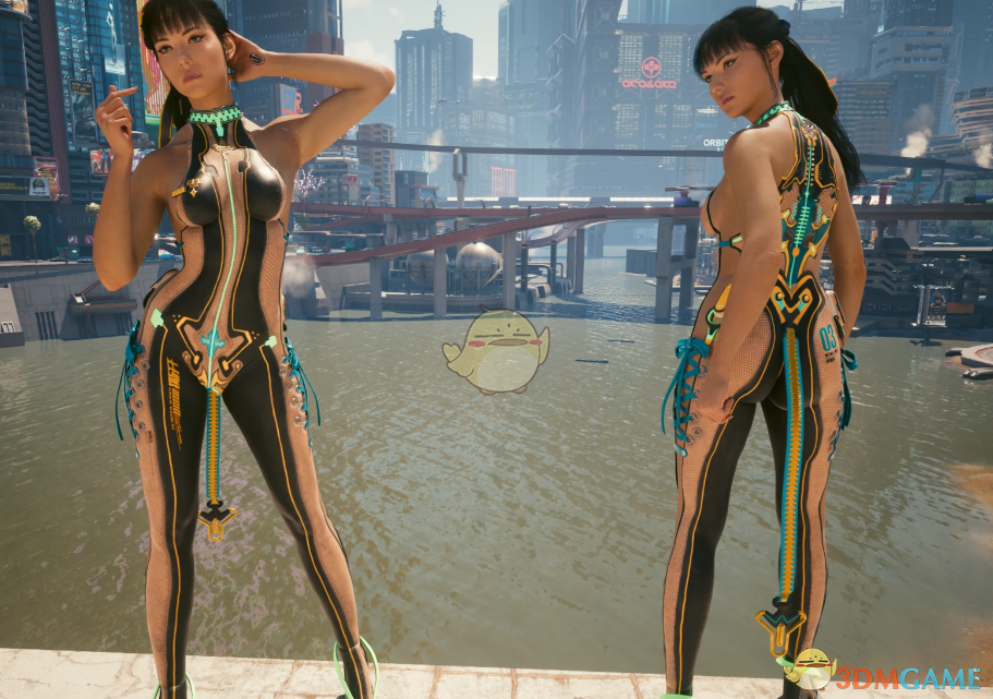 《赛博朋克2077》剑星第三小队星球空降服MOD