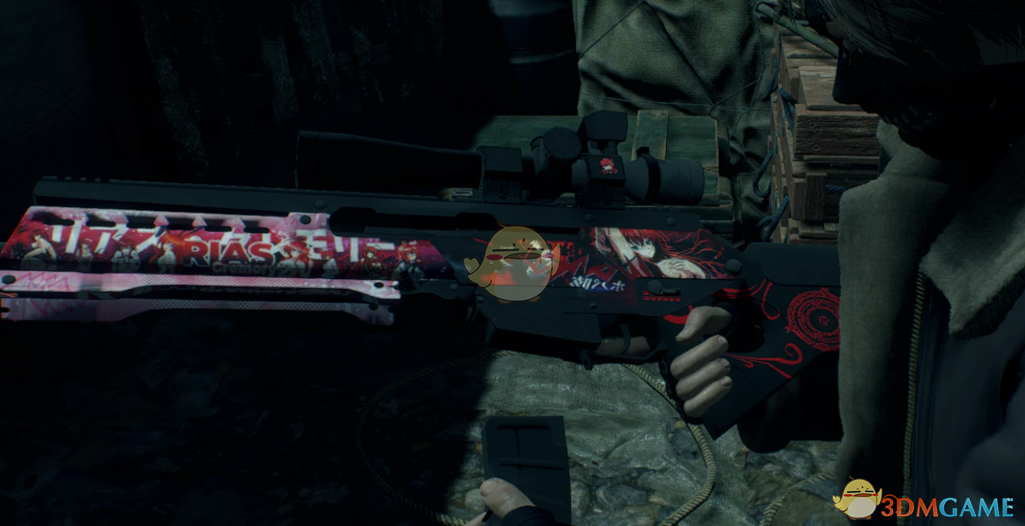 《生化危机4：重制版》恶魔高校莉雅丝SL8运动步枪MOD