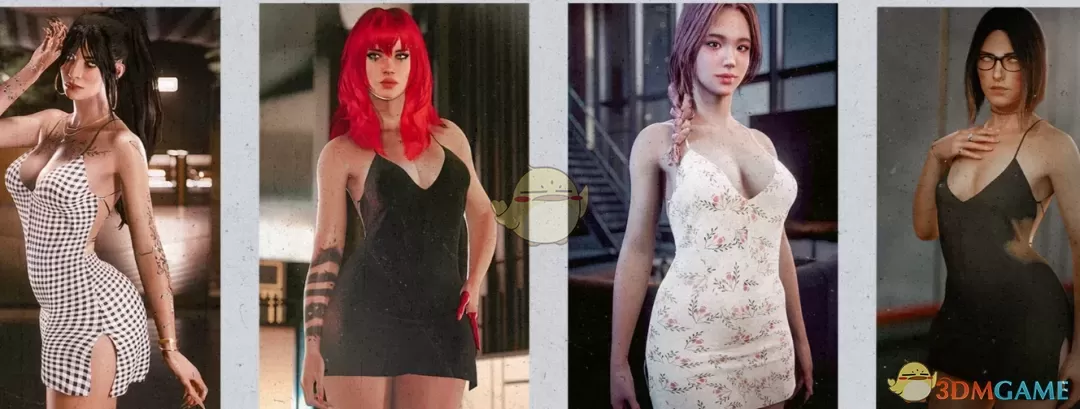 《赛博朋克2077》夏季迷你吊带裙MOD