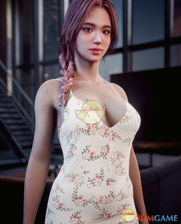 《赛博朋克2077》夏季迷你吊带裙MOD