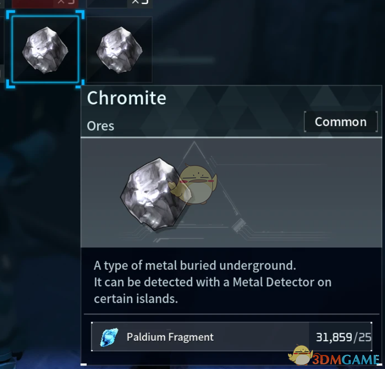 《幻兽帕鲁》可制作的铬MOD