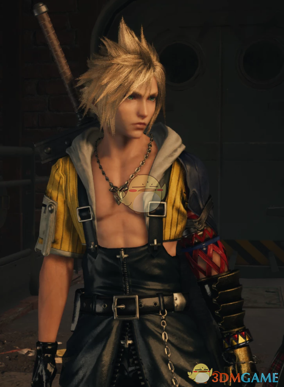 《最终幻想7：重生》克劳德的最终幻想10提达套装MOD