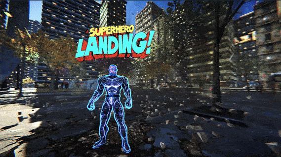 《超级英雄模拟器》demo