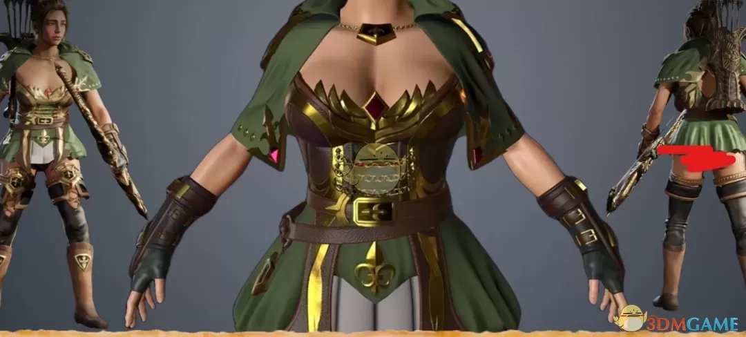 《上古卷轴4：湮灭重制版》森林哨兵套装MOD