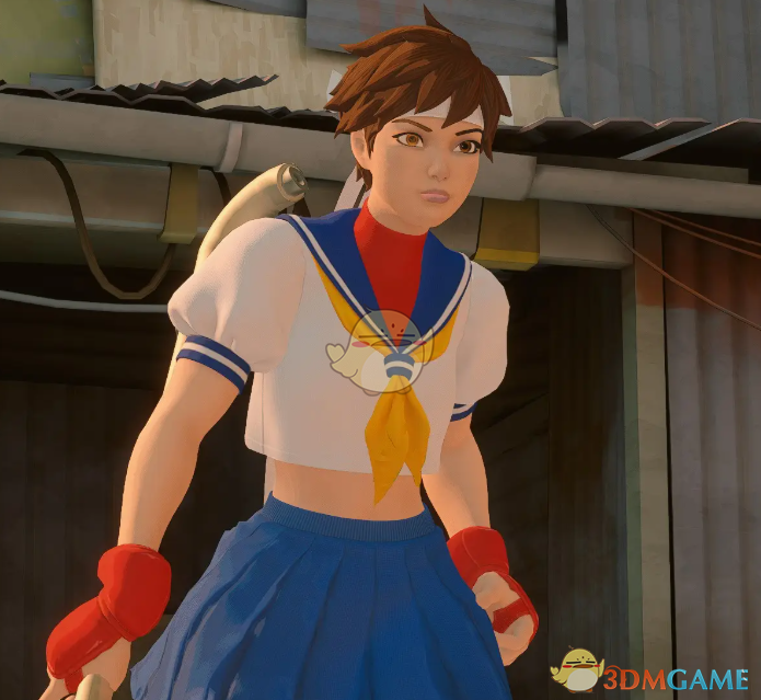 《师父》扮演少年街霸2春日野樱MOD