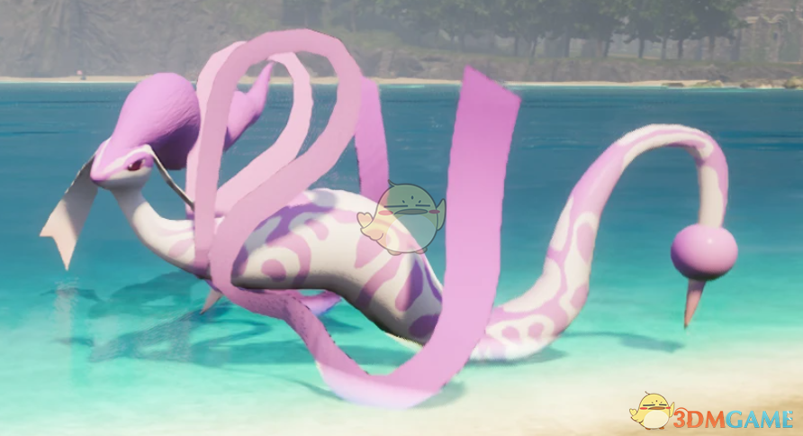 《幻兽帕鲁》碧海龙温柔着色MOD