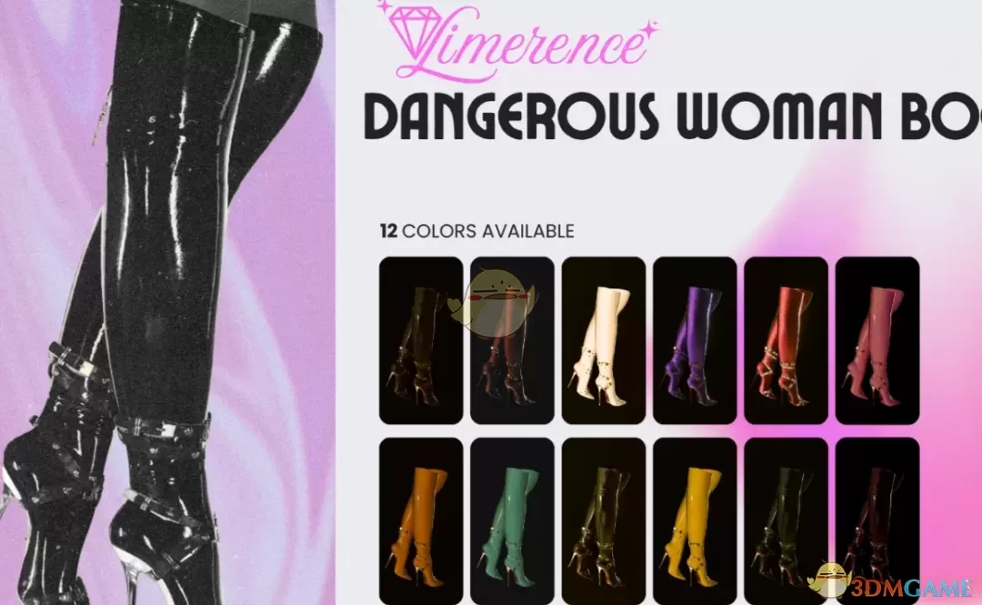 《赛博朋克2077》精致高跟靴MOD