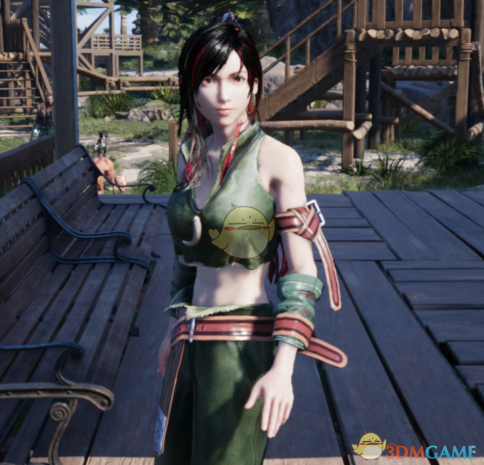 《最终幻想7：重生》蒂法的跨界服装MOD