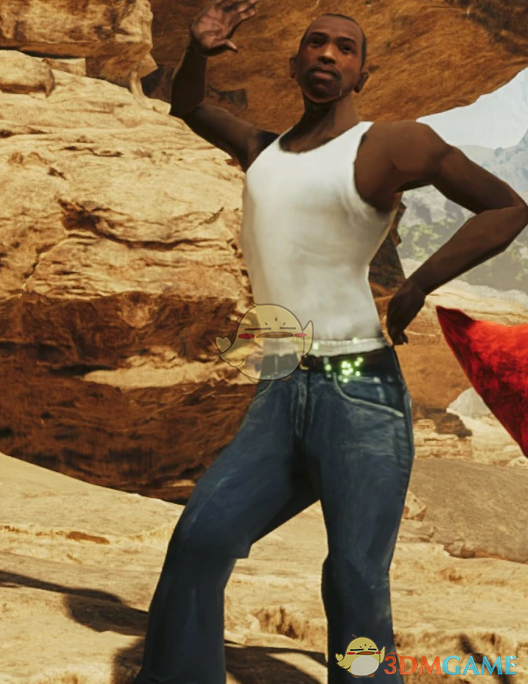 《怪物猎人：荒野》侠盗猎车手卡尔·约翰逊外观MOD