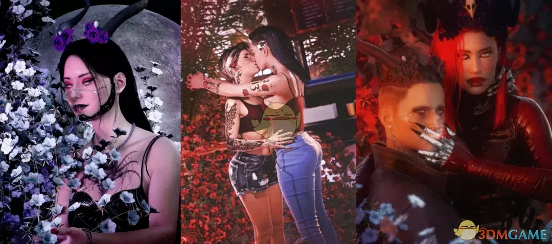 《赛博朋克2077》夏日花园道具包MOD