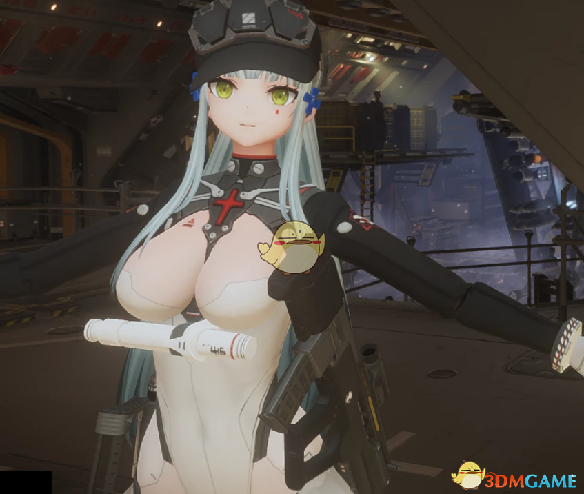 《绝地潜兵2》少女前线2可露凯速度之星外观MOD