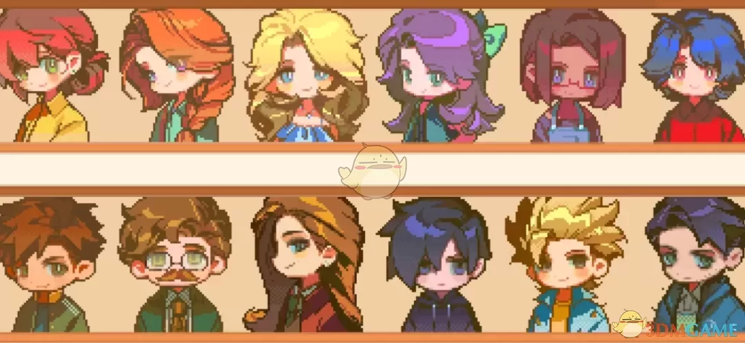 《星露谷物语》Q版高分辨率动漫人像MOD