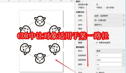 CDR中让对象适用于某一路径