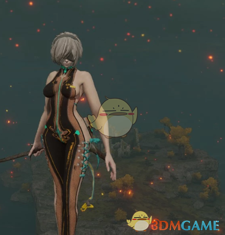 《艾尔登法环》剑星星球空降服2B外观MOD