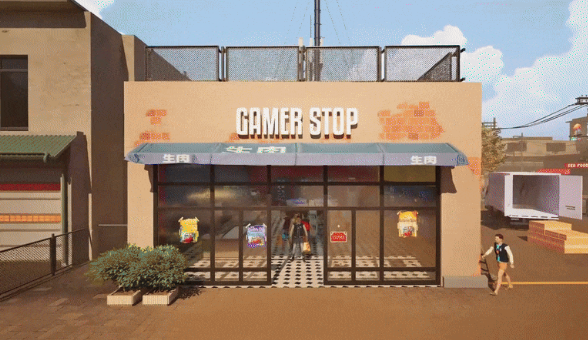 《Gamer Stop Simulator》demo