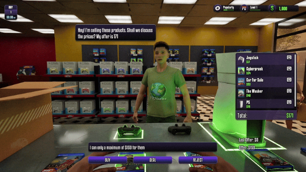 《Gamer Stop Simulator》demo