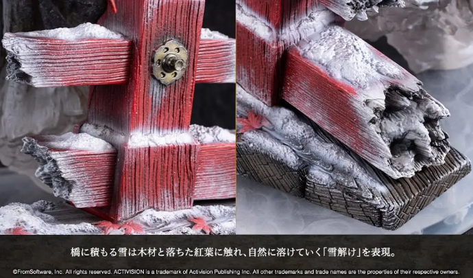 《只狼》男主角最新大型雕像公开 霸气精致绝伦