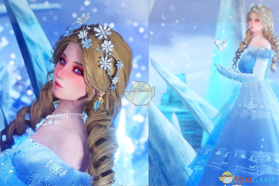 《上古卷轴5：天际重制版》百合神梦洛丽塔长裙MOD