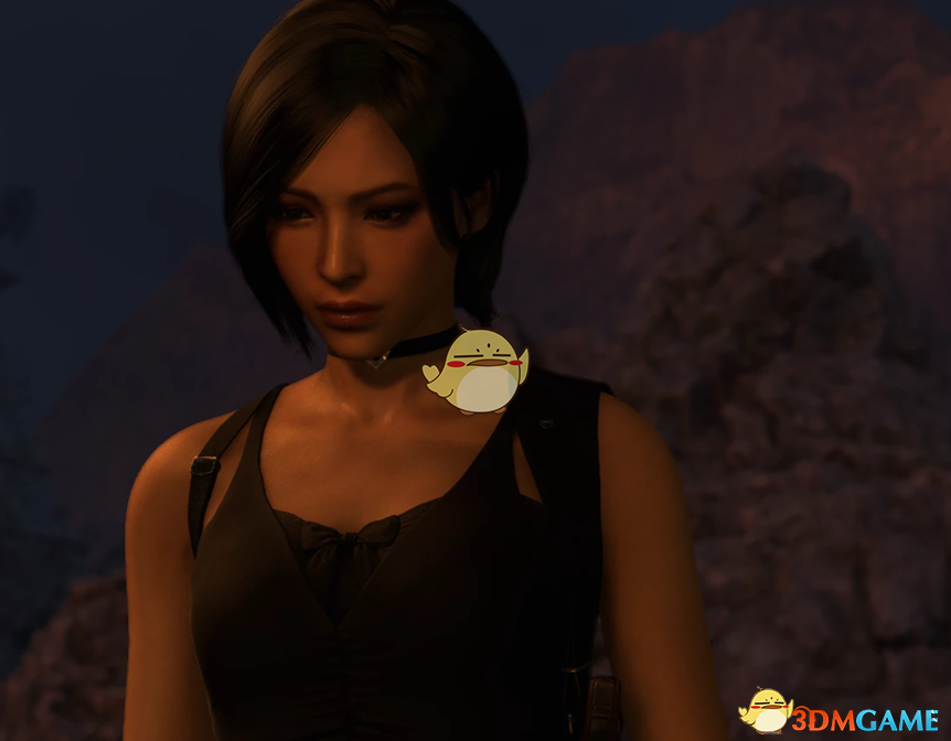 《生化危机4：重制版》艾达的黑色卧底服MOD