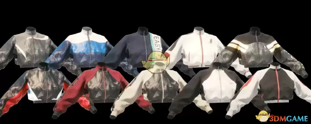 《赛博朋克2077》运动短款夹克MOD