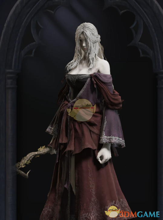 《艾尔登法环：黑夜君临》隐士更加白皙的皮肤MOD