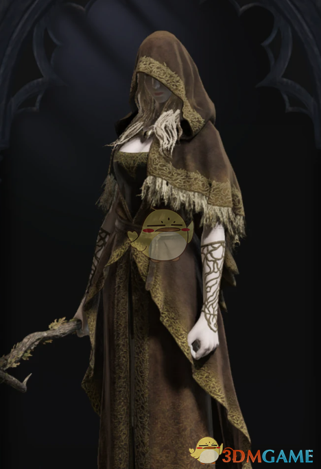 《艾尔登法环：黑夜君临》隐士更加白皙的皮肤MOD