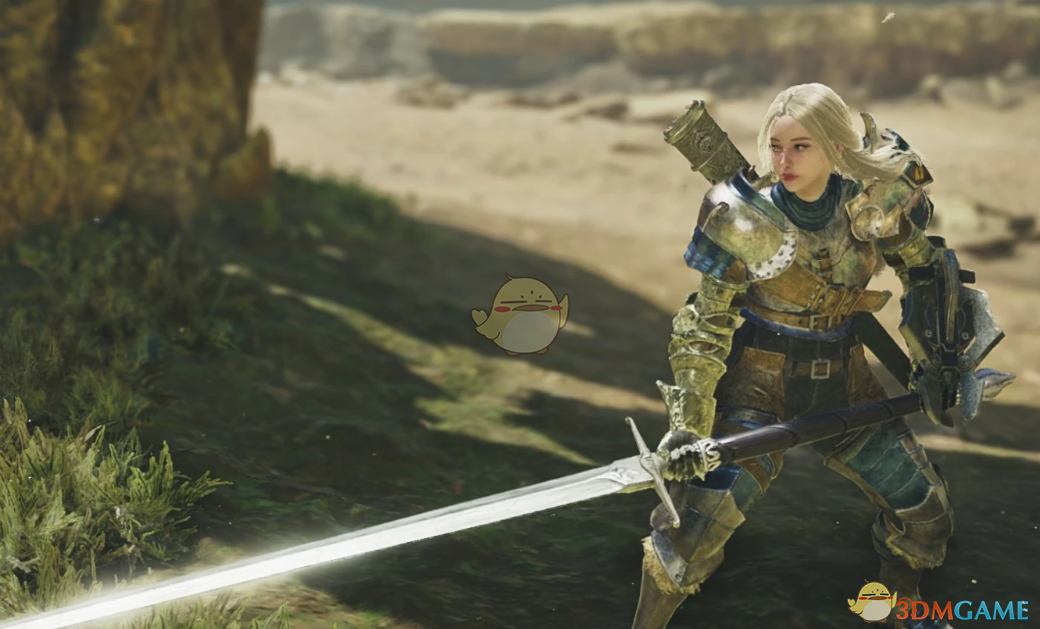 《怪物猎人：荒野》艾尔登法环长剑MOD