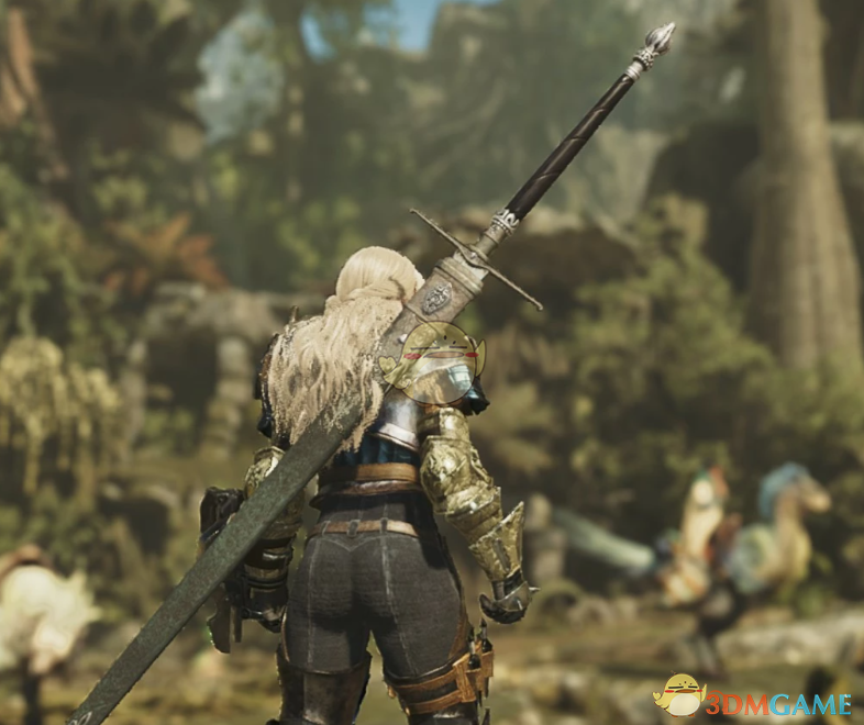 《怪物猎人：荒野》艾尔登法环长剑MOD