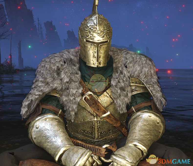 《艾尔登法环》黑暗之魂2狮子骑士法拉姆套装MOD