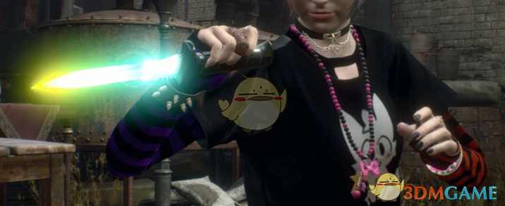 《生化危机4：重制版》RGB霓虹光刀具MOD