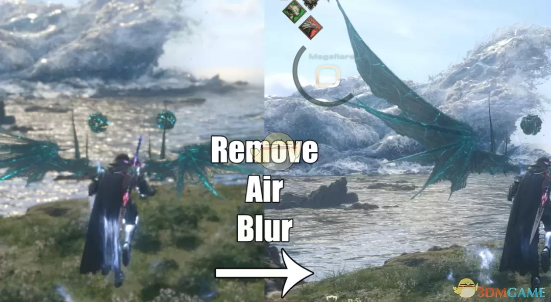 《最终幻想16》移除高空时的强制模糊MOD