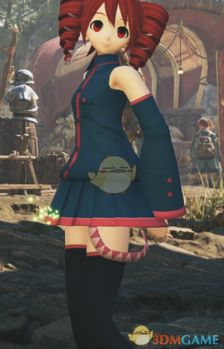 《怪物猎人：荒野》虚拟偶像重音teto外观MOD