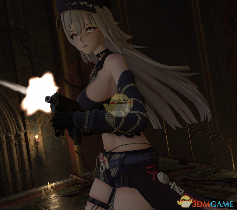 《生化危机4：重制版》崩坏3埃尔德什·赫丽娅替换里昂MOD