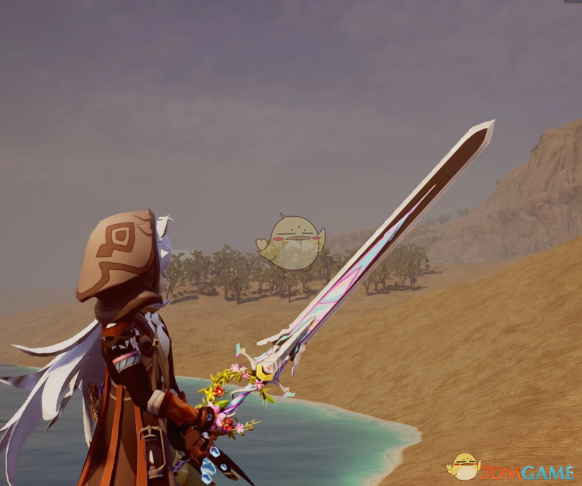 《幻兽帕鲁》原神浪影阔剑MOD