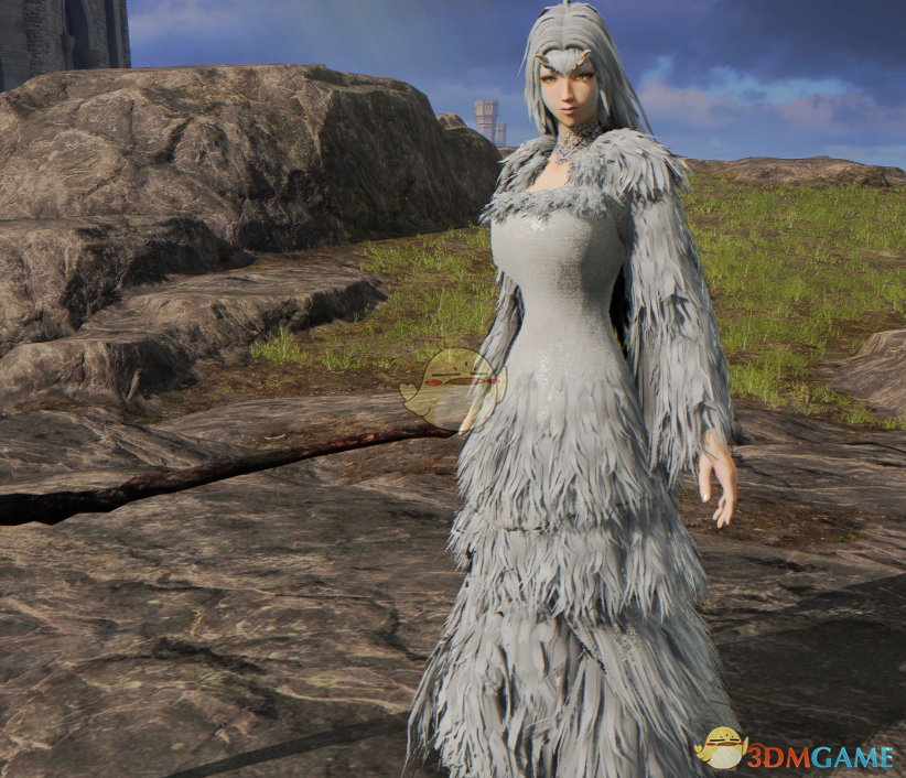 《艾尔登法环》黑暗之魂普利希拉龙女外观MOD