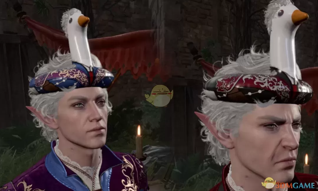 《博德之门3》充气泳圈漂浮帽MOD