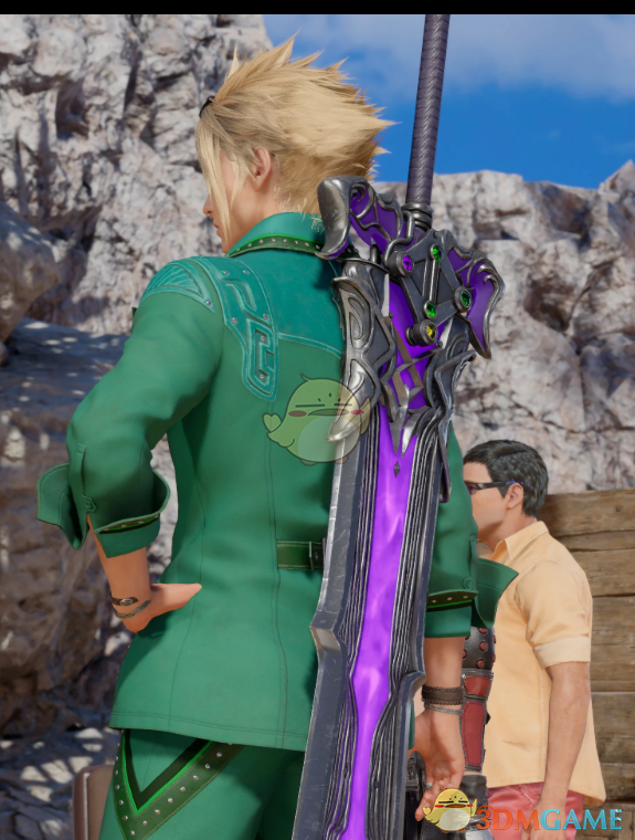 《最终幻想7：重生》克劳德的花哨套装MOD