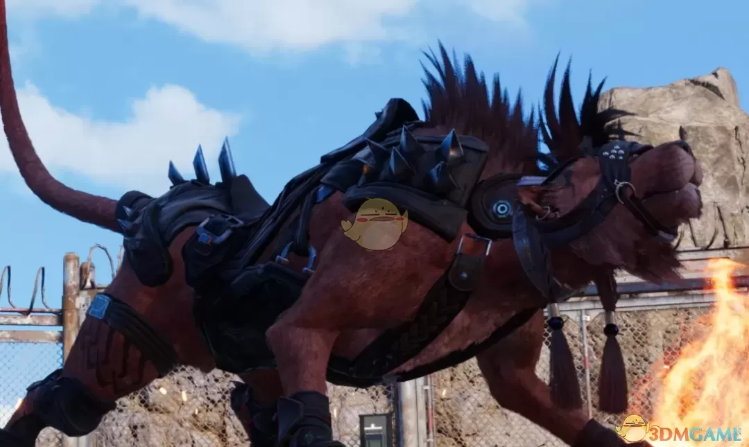 《最终幻想7：重生》赤红十三的黑暗尖刺套装MOD