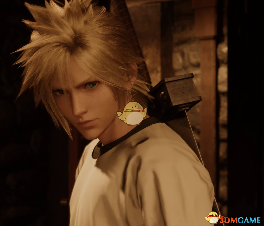 《最终幻想7：重生》克劳德的情侣休闲装MOD