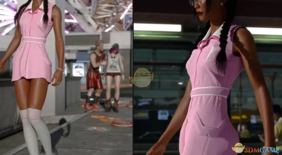 《赛博朋克2077》甜美夏日连衣裙MOD