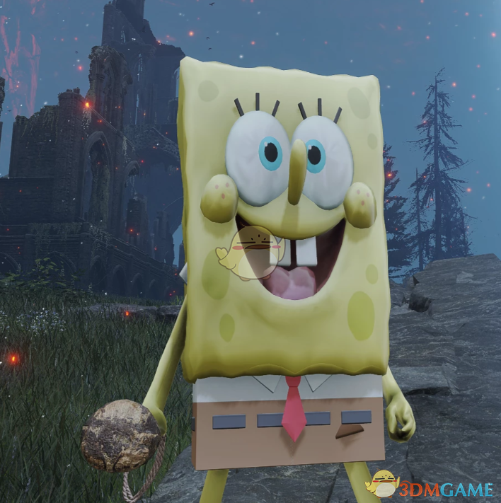 《艾尔登法环》海绵宝宝外观MOD