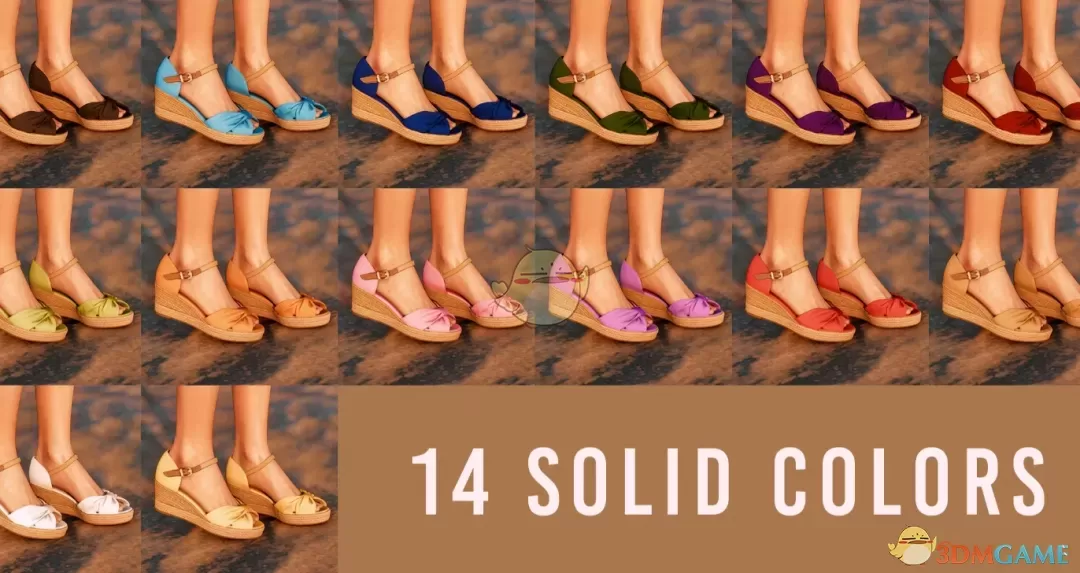 《赛博朋克2077》夏日之恋高跟凉鞋MOD