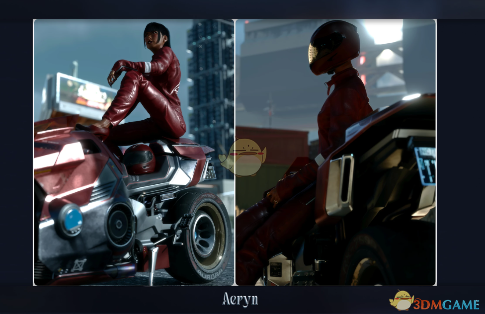 《赛博朋克2077》摩托车骑士姿势包MOD