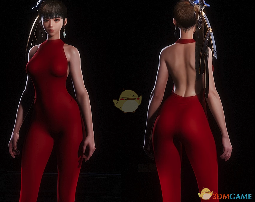 《剑星》伊芙的露背连体紧身衣MOD